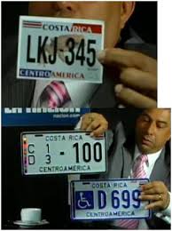  Clases de Placas de Vehículos y Motocicletas en Costa Rica 